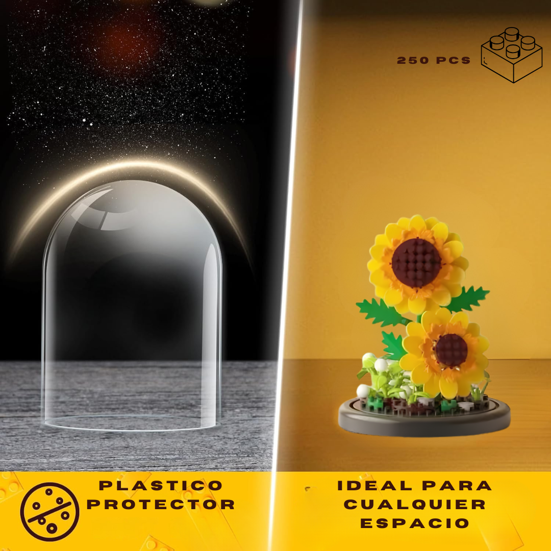 MOC-ramo eterno de rosas, bloques de construcción, conjunto 3D de construcción de flores, juguete de ladrillo para decoración del hogar y la Oficina